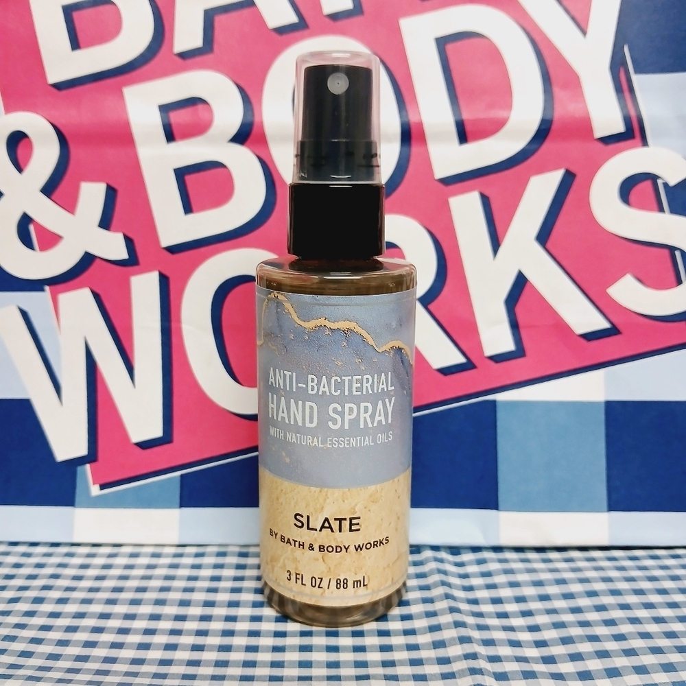 Bath and Body Works Slate Anti-bacterial Hand Spray
